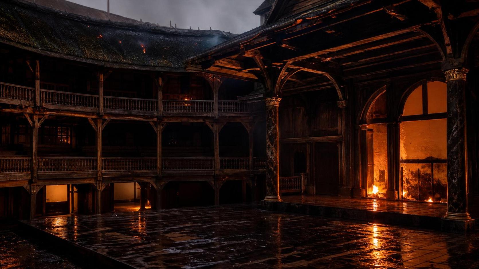 Il Globe bruciato: quando il teatro diventa una casa per fantasmi