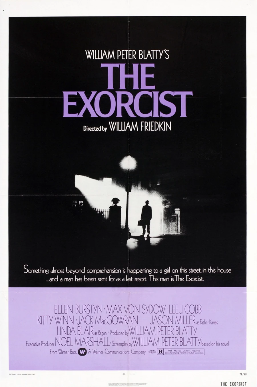 Locandina di The Exorcist di William Friedkin