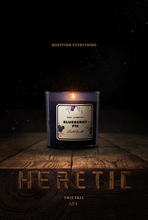 Locandina ufficiale del film Heretic del 2024