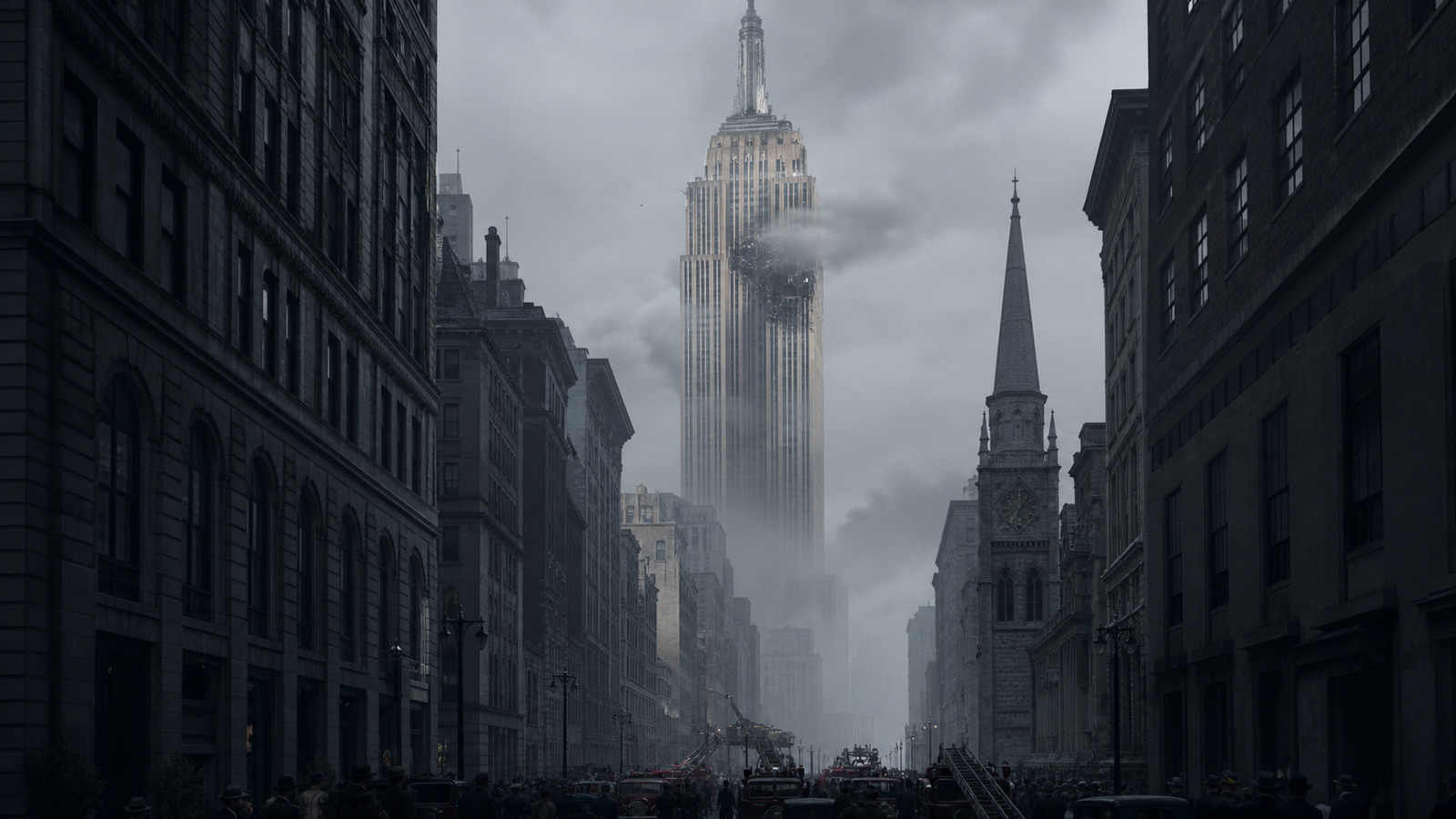 Empire State Building 1945: lo schianto nella nebbia al 79° piano