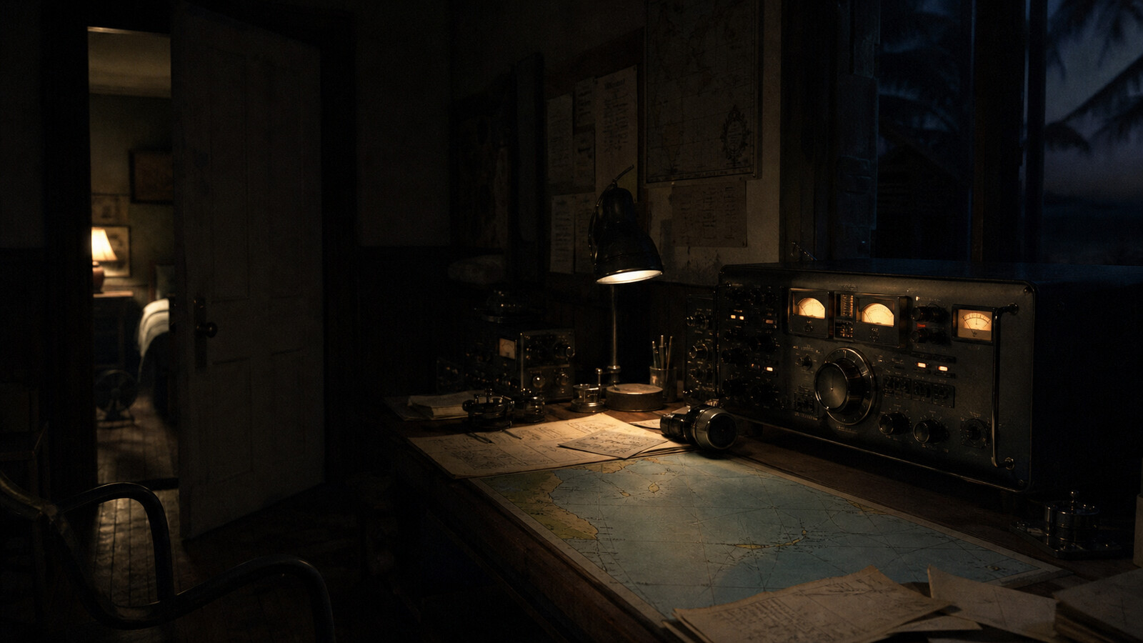 La radio che riceveva Howland solo di notte
