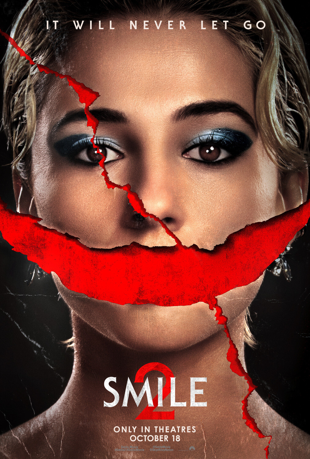 Locandina ufficiale di Smile 2 del 2024
