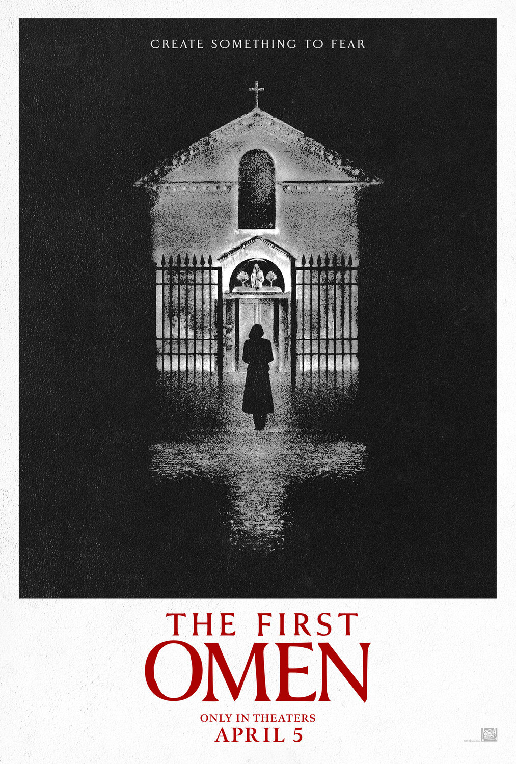 Locandina ufficiale di The First Omen del 2024