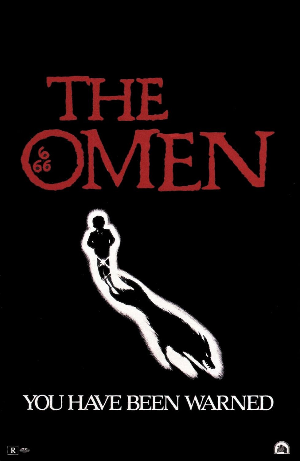 Locandina ufficiale verticale di The Omen del 1976
