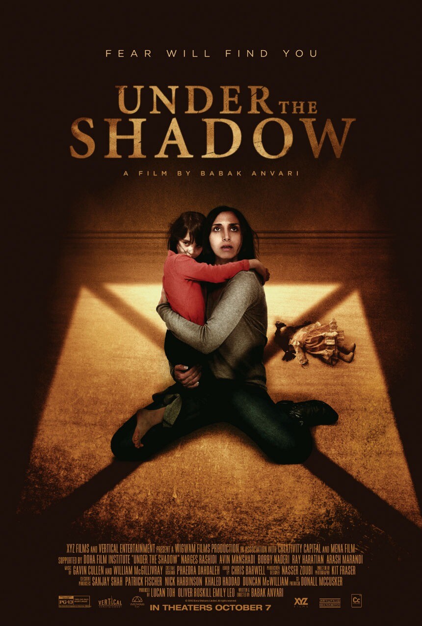 Locandina ufficiale di Under the Shadow del 2016