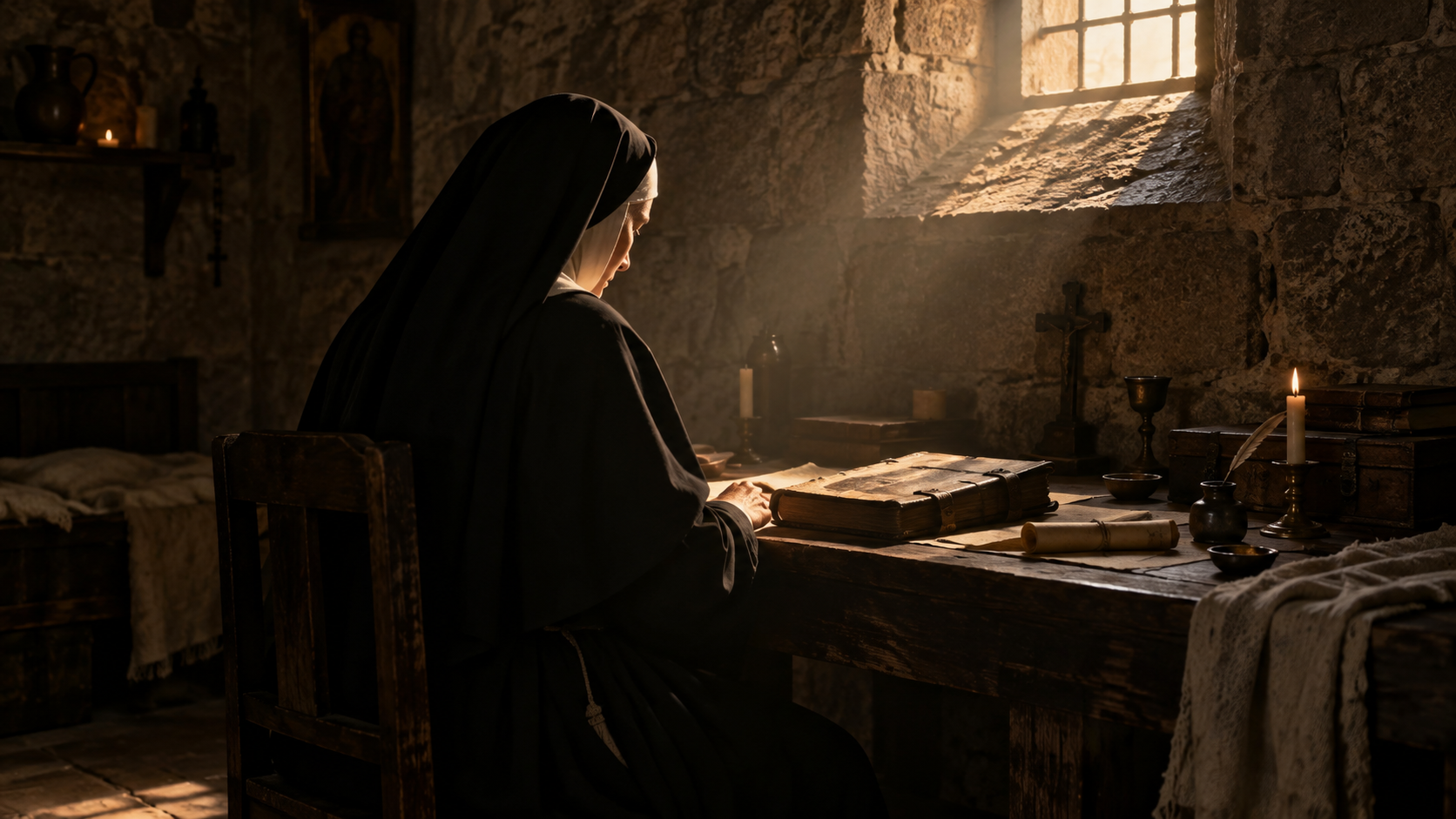 Hildegard von Bingen: visioni, medicina e paura del fuoco celeste